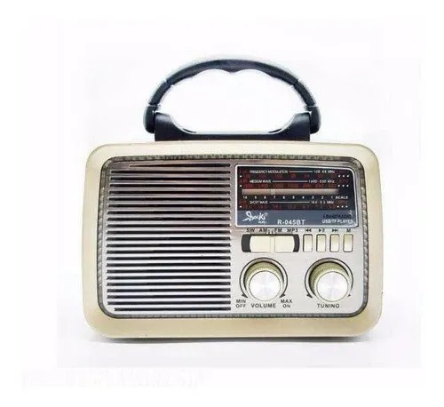 Radio Retro Bluetooth Recargable 045